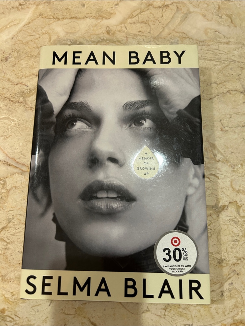 Mean Baby by Selma Blair - Black & Cream Hardcover